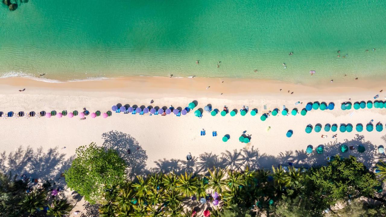 Outrigger Surin Beach Resort - Sha Extra Plus Zewnętrze zdjęcie Aerial view of the beach